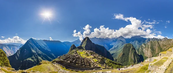 Panorama van mysterieuze stad — Stockfoto