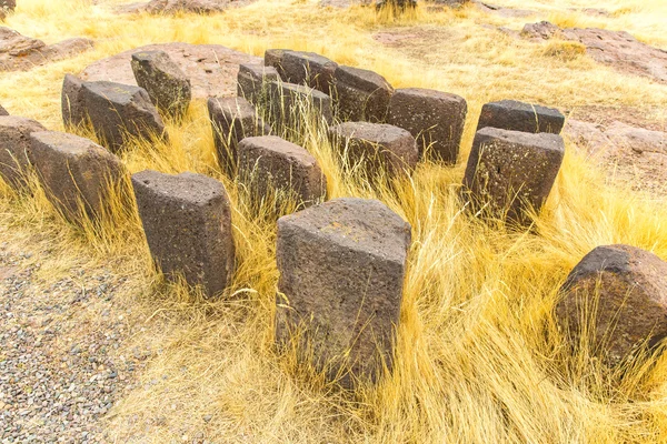 Torres funerarias y ruinas — Foto de Stock