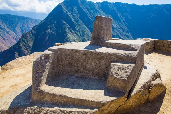 Стена инков в Мачу-Пикчу, Перу — стоковое фото