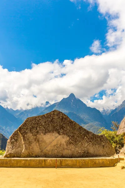 Ściany Inca w machu picchu, peru — Zdjęcie stockowe