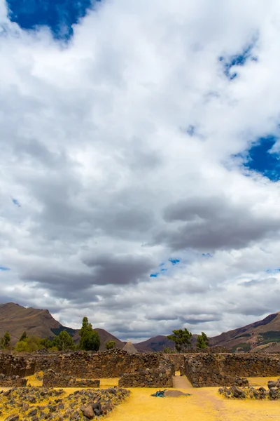 Руїн храму wiracocha — Stok fotoğraf