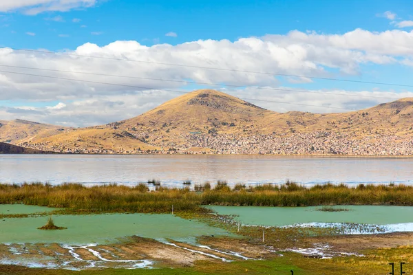 ทะเลสาบ Titicaca, อเมริกาใต้ — ภาพถ่ายสต็อก
