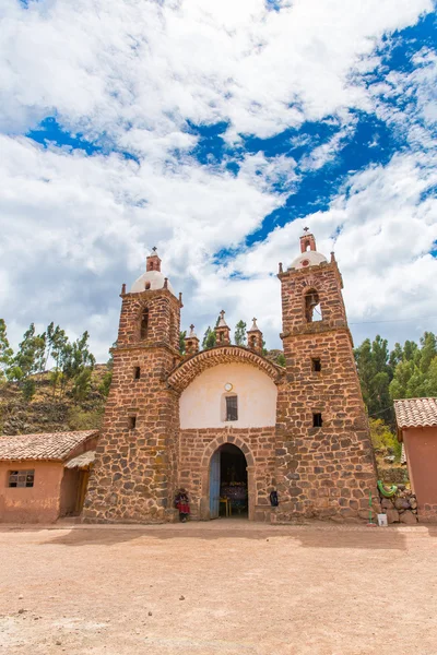 Ruïne van tempel van wiracocha — Stockfoto