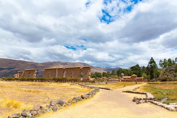 Ruiny świątyni wiracocha — Zdjęcie stockowe