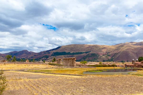 Ruína de Templo de Wiracocha — Fotografia de Stock