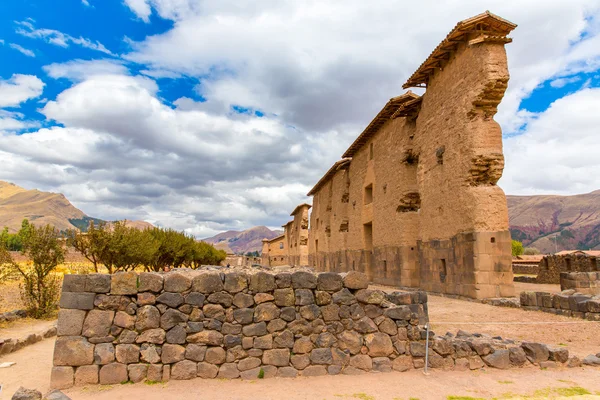 Ruine des Tempels von Wiracocha — Stockfoto