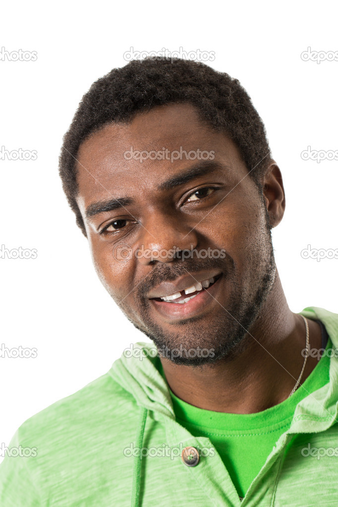 Portrait of African American man