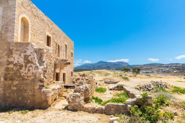 Eski şehirde rethymno Harabeleri