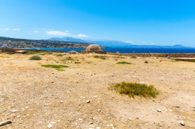 Eski şehirde rethymno Harabeleri