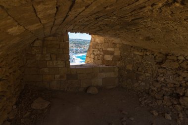 Eski şehirde rethymno Harabeleri