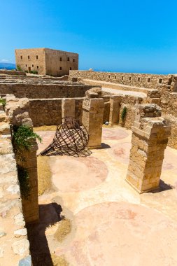 Eski şehirde rethymno Harabeleri