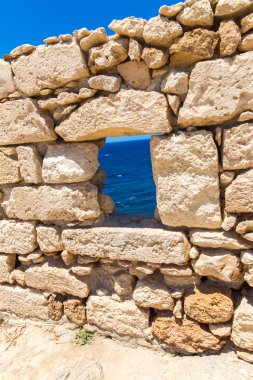Eski şehirde rethymno Harabeleri