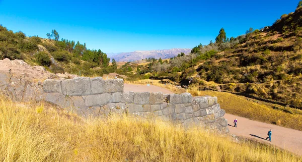 Sítio arqueológico no Peru — Fotografia de Stock