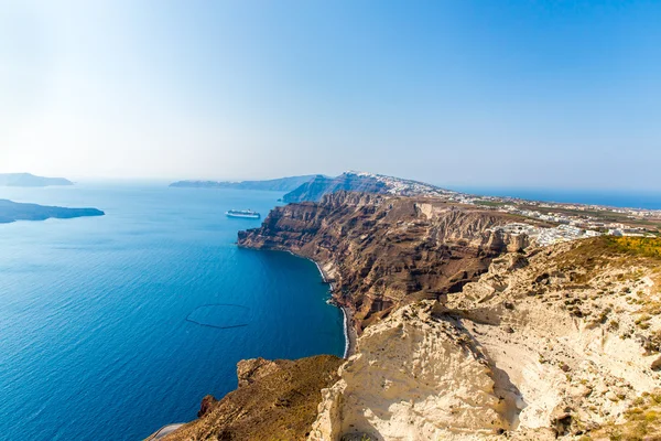 View of Fira town — Stock Photo, Image