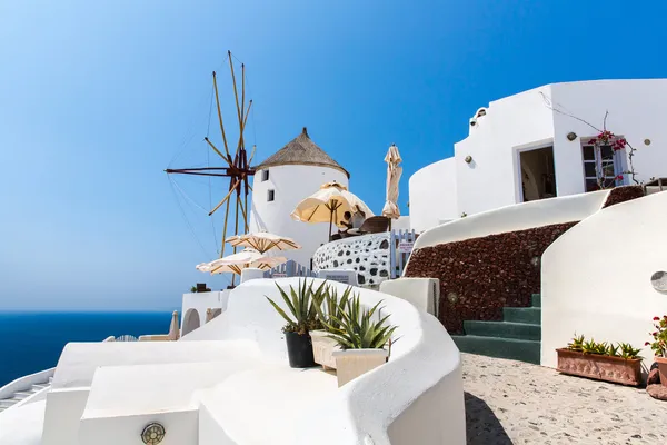 Vista de la ciudad de Fira — Foto de Stock