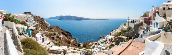 Panoráma-Santorini-sziget — Stock Fotó