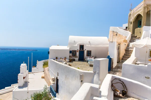 Veduta della città di Fira — Foto Stock