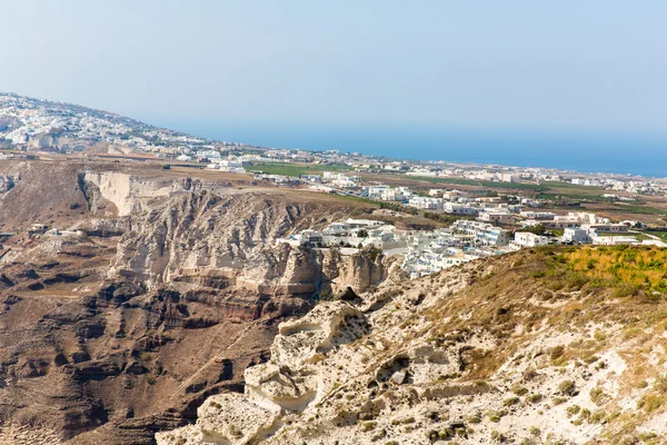 View of Fira town — Stock Photo, Image