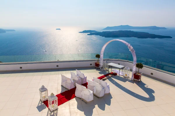 Lugar romántico para la ceremonia de boda —  Fotos de Stock