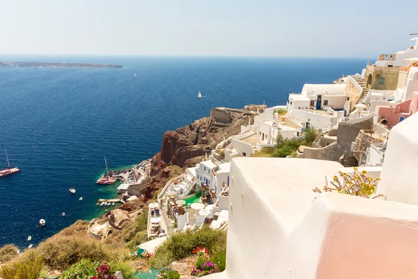 Veduta della città di Fira — Foto Stock