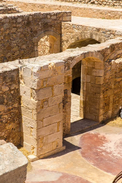 Ruïnes van de oude stad in rethymno — Stockfoto