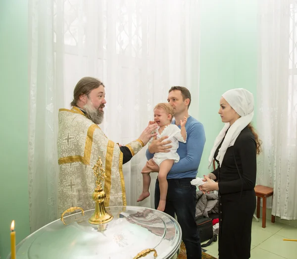 Cerimónia de baptismo — Fotografia de Stock