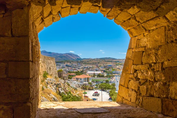 Ruïnes van de oude stad in rethymno — Stockfoto