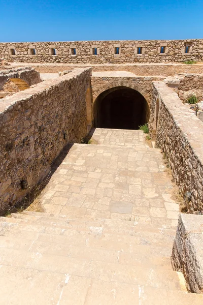 Ruinerna av gamla stan i Rethymnon — Stockfoto