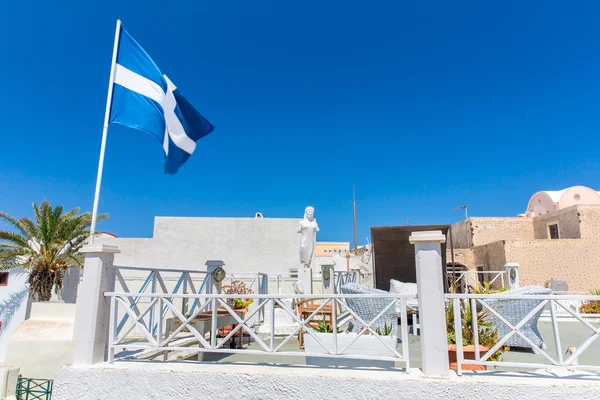 View of Fira town — Stock Photo, Image