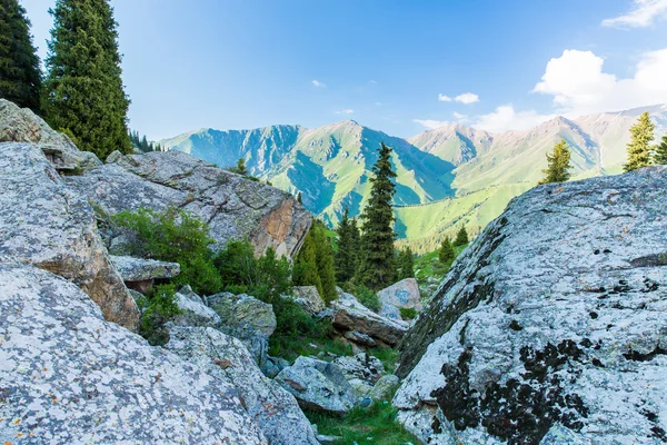 Grote almaty lake — Stockfoto