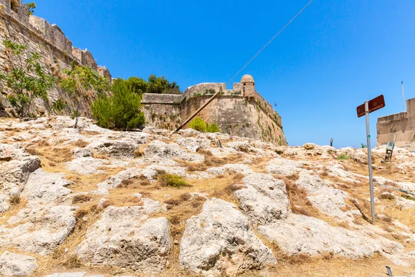 Ruinerna av gamla stan i Rethymnon — Stockfoto