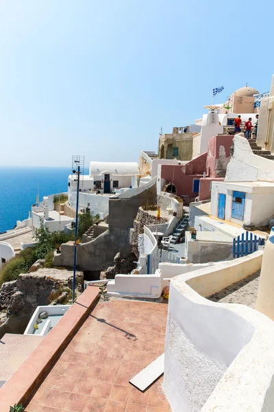 View of Fira town — Stock Photo, Image
