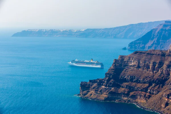 View of Fira town — Stock Photo, Image