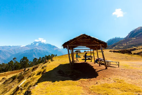 Sacred Valley in Andes mountains — Stock Photo, Image