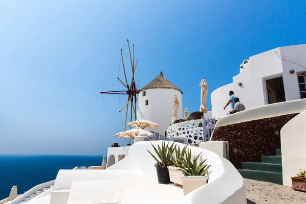 Vista de la ciudad de Fira — Foto de Stock