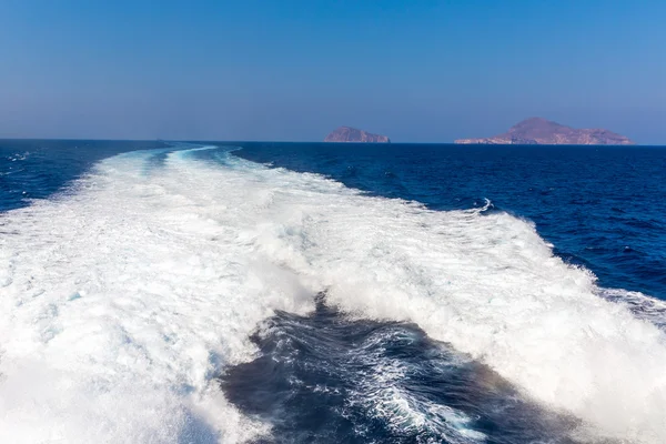 Vista da cidade de fira — Fotografia de Stock