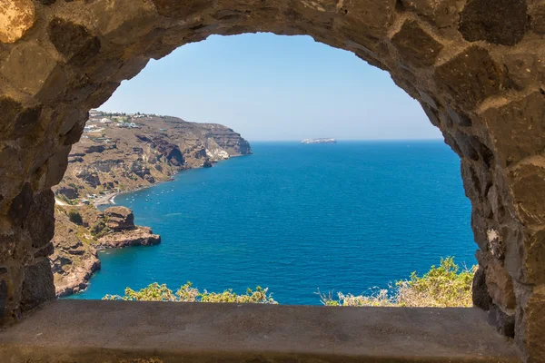 View of Fira town — Stock Photo, Image