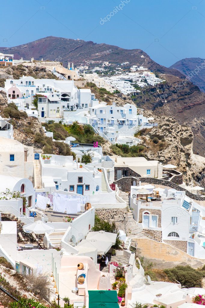 View of Fira town