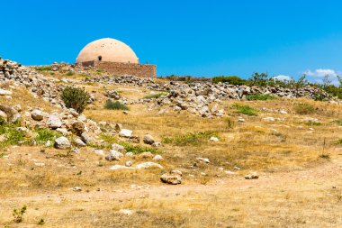 Eski şehirde rethymno Harabeleri