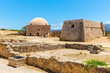 Eski şehirde rethymno Harabeleri