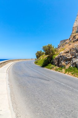 rethymno kale çevresindeki yol