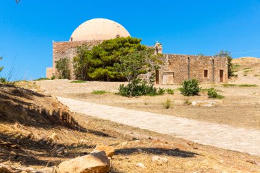 Eski şehirde rethymno Harabeleri