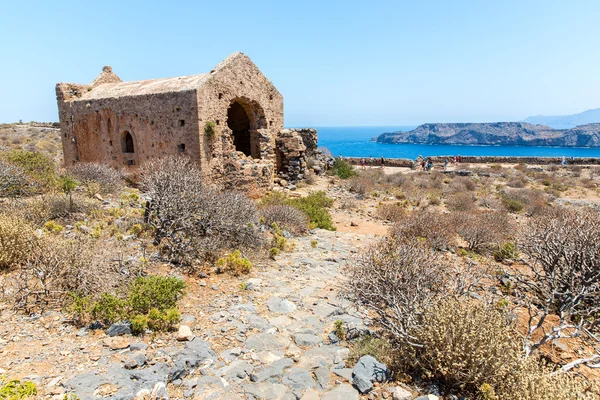 Ville de Rethymno sur la plage — Photo