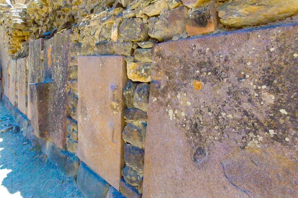 Ruínas incas e sítio arqueológico — Fotografia de Stock