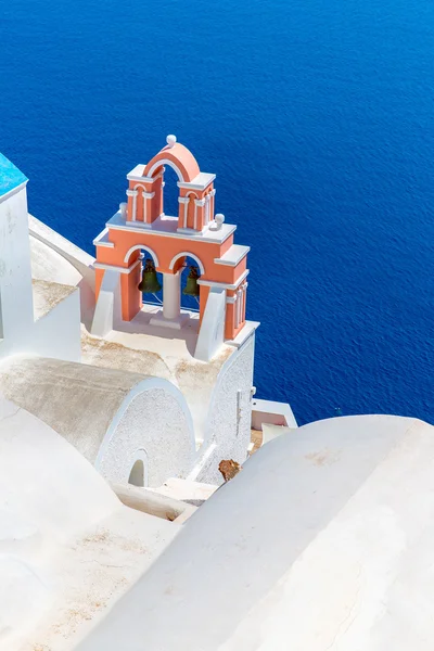 Famous church on Santorini Island — Stock Photo, Image