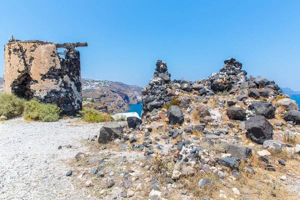 Vista de la ciudad de Fira — Foto de Stock