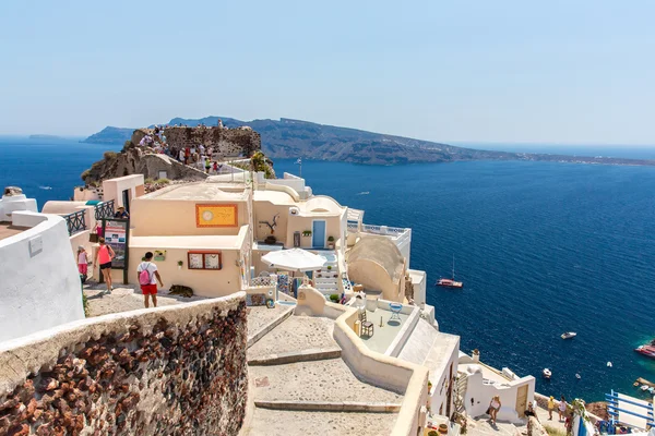 View of Fira town — Stock Photo, Image