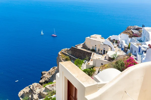 Vista de la ciudad de Fira — Foto de Stock