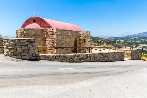 Malé krétské vesnice — Stock fotografie
