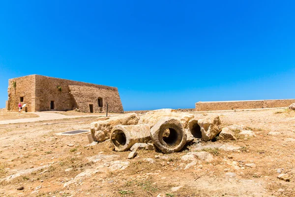Ruins of old town in Rethymno — Stock Photo, Image